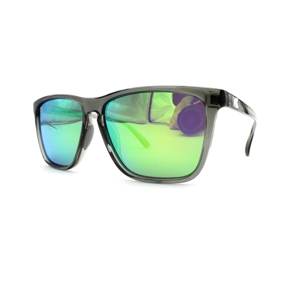 Knockaround Fast Lanes Gray Sunglasses - LENSES FAIR / FRAMES GOOD CONDITION